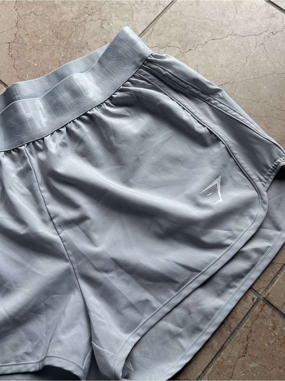 Gymshark Women’s Performance Shorts — Light Gray